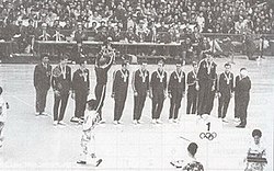 1964 рік перша Олімпіада в Японії